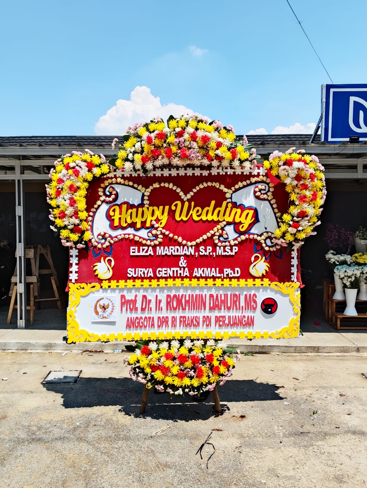 Bunga Papan Besar Luxury