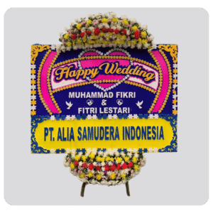 Bunga Papan Wedding Cianjur – Awal Bahagia Dua Hati