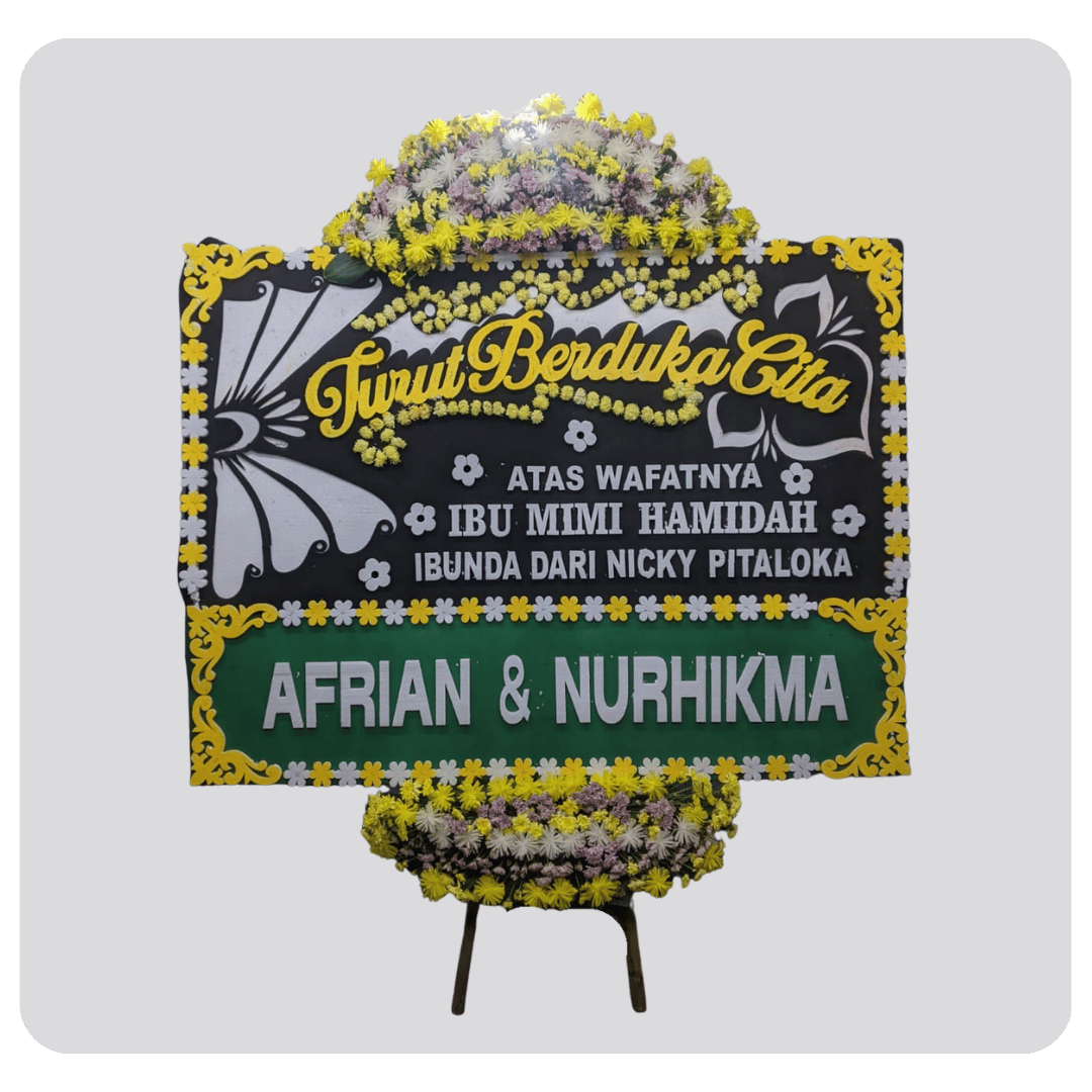 Bunga Papan Duka Cianjur – Hormat Terakhir dengan Ketulusan