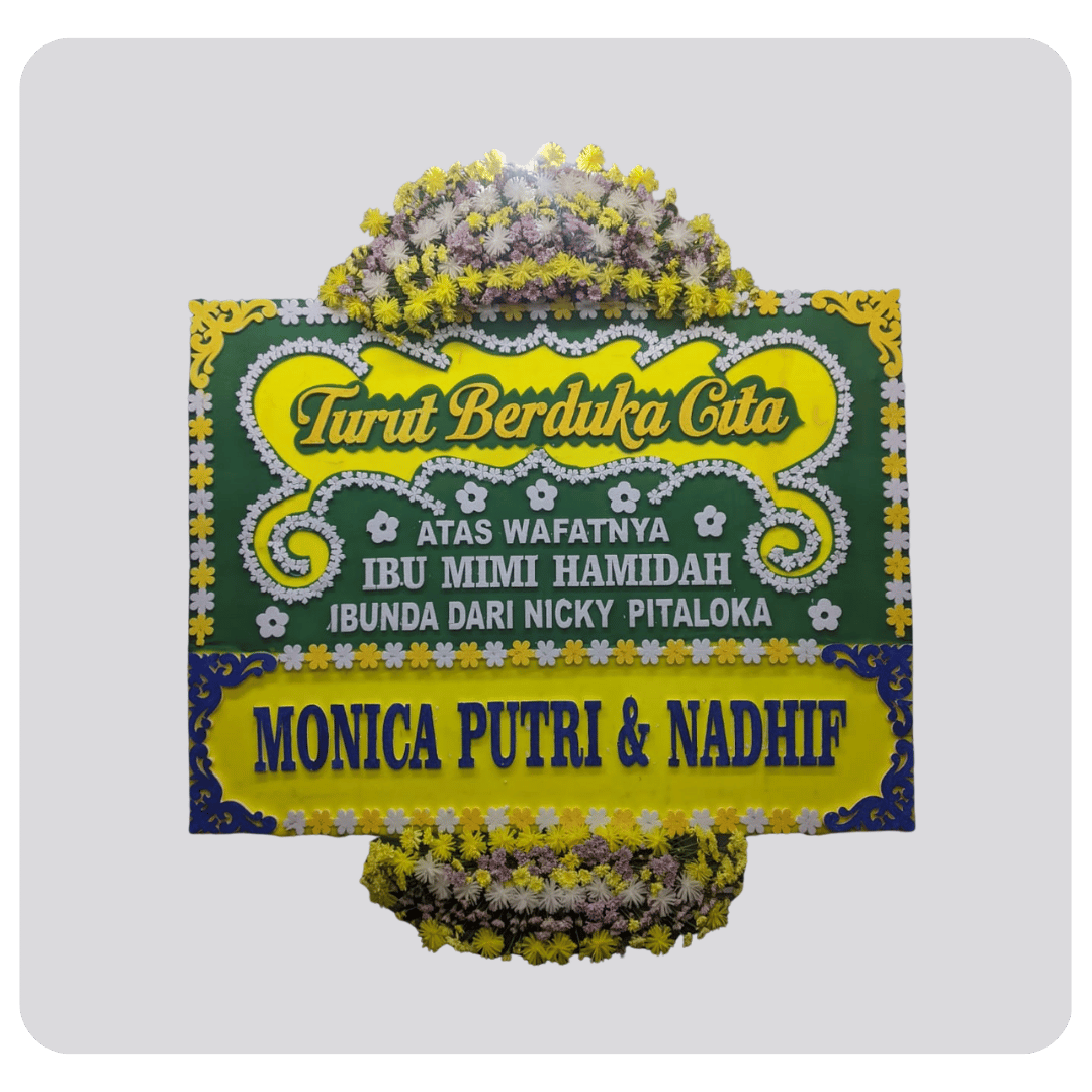 Bunga Papan Duka Cianjur – Doa Damai untuk Kepergian