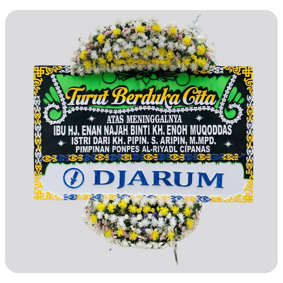 Bunga Papan Duka Cianjur – Doa Tulus di Hari Perpisahan