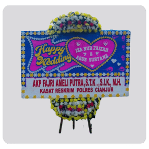 Bunga Papan Wedding Cianjur – Ikatan Suci Penuh Berkah
