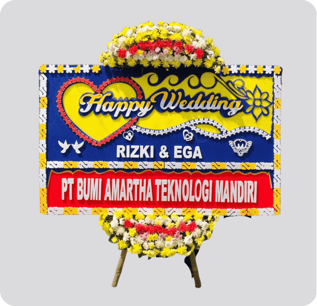 Bunga Papan Cianjur – Ucapan Wedding